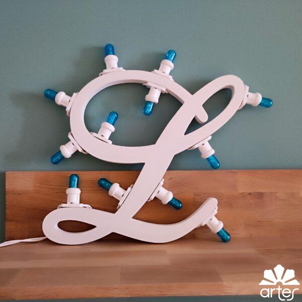 Lettera o nome a luminaria