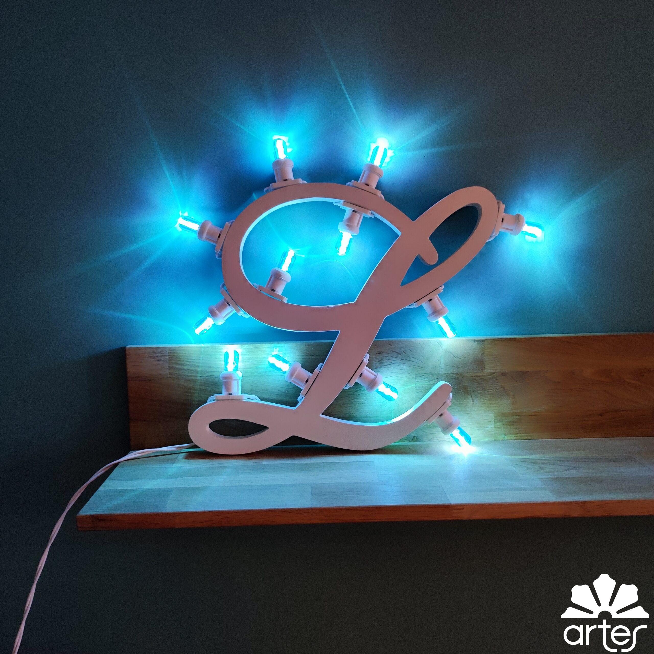 Lettera o nome a luminaria - immagine 2